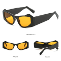 Miniatyrbillede 8 af 10: Cat Eye Solbriller Solbriller til Damer HVID-SORT HVID-SORT White-Black