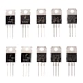 Miniatyrbilde 3 av 7: 50 Stk Silisium Transistor Epitaksial Power Transistor Transistor
