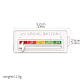 Pikkukuva 1 / 10: Social Mood Pin Rintaneula Pin STYLE 4 STYLE 4 Style 4
