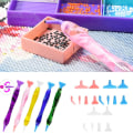 Pikkukuva 4 / 10: Resin Diamond Painting Pen Point Drill Drills -kynät VAALEENSININEN Light blue