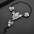 Miniatyrbild 3 av 10: Anklet Chain Rhinestones Chain C C C