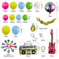 Pikkukuva 2 / 4: Takaisin 90-luvun 80-luvun teemajuhliin Balloon Garland Arch Kit