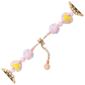 Miniatyrbillede 1 af 9: Perlerem smykker Armbånd PINK 38/40/41MM 38/40/41MM pink 38/40/41mm-38/40/41mm