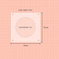 Miniatyrbilde 2 av 10: Akryl Mynt Display Display Box Anime beskyttelsesdeksel