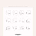 Miniatyrbilde 2 av 10: 24stk False Nails Short Square Z607 Z607 Z607