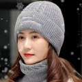Miniatyrbillede 9 af 10: Strikket Hue Beanie Hue SORT black