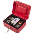 Miniatyrbilde 4 av 8: Metallkasse Sikkerhet Safe BLÅ 15CM X 12CM X 8CM BLUE 15cm x 12cm x 8cm