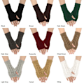 Pikkukuva 2 / 10: Rannevarsi Rukkaset Fingerless Naisten Käsineet CAMEL CAMEL Camel
