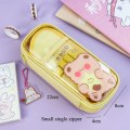 Pikkukuva 4 / 7: Läpinäkyvä case Kawaii case KELTAINEN Yellow
