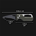 Miniatyrbillede 2 af 10: Foldekasse Cutter Box Opener SORT 2 2 black 2-2
