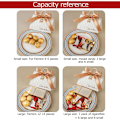 Miniatyrbillede 5 af 10: 10 stk Candy Box Håndtaske Box RED S Red S