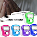 Miniatyrbild 5 av 10: Elektronisk Finger Counter Finger Ring Timer VIT white