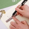 Miniatyrbilde 4 av 8: Vintage metalllinjal rett linjal GOLD-B GOLD-B Gold-B