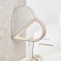 Miniatyrbillede 1 af 10: Badeværelse Bøjle Organizer Tøj Bøjle Rack TRANSPARENT transparent