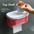 Miniatyrbilde 4 av 10: Toalettpapirholder Oppbevaringsvevsholder RED S Red S