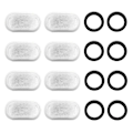 Miniatyrbillede 1 af 10: Pet Founian Filter Vandfiltre 8 STK & 8 STK 8 STK & 8 STK 8Pcs & 8Pcs