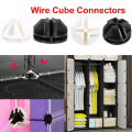 Miniatyrbillede 5 af 10: Wire Cube Connectors Cube Modular SORT Black