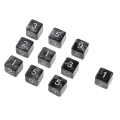 Miniatyrbillede 3 af 10: 10 stk/sæt DND terninger polyhedriske terninger STYLE 02 STYLE 02 Style 02