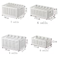 Miniatyrbillede 2 af 10: Tøj Opbevaringsboks Undertøj Opbevaringsskuffe 7 CELLER 7 CELLER 7 cells
