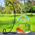 Miniatyrbilde 5 av 10: Hengende glass fiskebolle fisketank SVART 01 01 Black 01-01