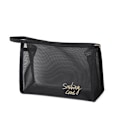Miniatyrbillede 1 af 10: Mesh kosmetiktaske Makeuptaske SORT G G Black G-G