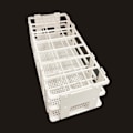 Miniatyrbilde 7 av 9: Reagensrørstativ i plast Avtakbar (21 hull) Rørboks 21 hull