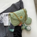 Miniatyrbillede 1 af 10: Muleposer Underarm Håndtaske LYS GRØN light green