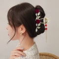 Pikkukuva 7 / 8: Rose Grab Clip Naisten hiusneula B B B