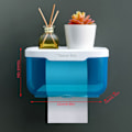 Miniatyrbilde 2 av 10: Toalettpapirholder Oppbevaringsvevsholder RED S Red S