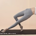 Miniatyrbillede 10 af 10: Femtåede Yogastrømper Halvtå Pilatesstrømper BLÅ blue