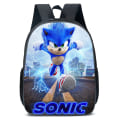 Miniatyrbillede 8 af 8: 2024 Ny 16 tommer Sonic Rygsæk Børne Skoletaske