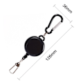 Pikkukuva 2 / 9: 2kpl Avaimenperä Mittanauha Mittanauha MUSTA 2KPL 2KPL black 2pcs-2pcs