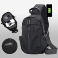 Miniatyrbillede 8 af 10: Sling Bag Brysttaske SORT black