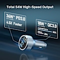Miniatyrbilde 5 av 10: Billaderuttak Hurtiglader USB OG TYPE C USB OG TYPE C