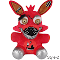 Pikkukuva 1 / 10: FNAF Pehmolelueläimet Pehmo-nukke STYLE-2 STYLE-2