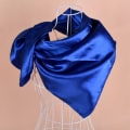 Miniatyrbillede 3 af 10: Hovedtørklæde Satin Bandana SKY BLUE sky blue