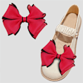 Pikkukuva 6 / 8: 2kpl Shoe Clip Charm solki MUSTA black