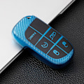 Miniatyrbillede 1 af 10: Fjernnøgleetui Bilnøgleetui 5 KNAP BLÅ 5 KNAP BLÅ 5 Button Blue