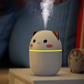 Miniatyrbild 8 av 10: 200ml Luftfuktare Aromaterapi Diffuser VIT white