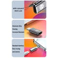 Miniatyrbillede 5 af 8: USB Type C til Lighting Konverter Telefon Adapter SØLV Silver