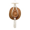 Miniatyrbillede 1 af 10: Macrame Hattehylde Hat Displaystativ LAG LAG layer