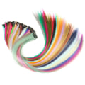 Miniatyrbillede 4 af 10: Fake Hair Synthetic Clip 4 4 4