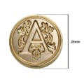Miniatyrbilde 3 av 10: Voksstempelhode Voksforseglingsstempel K K K
