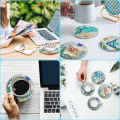 Pikkukuva 4 / 10: 6 kpl / set DIY Diamond Painting Coaster Table Placematto CC C