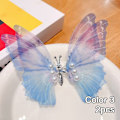 Miniatyrbillede 1 af 9: Butterfly Hårspænder Hårnåle FARVE 3 FARVE 3 Color 3