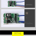 Miniatyrbilde 8 av 8: Smart Switches Modul Lyd Stemmesensor Lysbryter