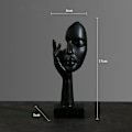 Miniatyrbilde 4 av 8: Abstrakt statue Desktop Ornament SORT C C Black C-C