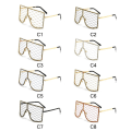 Miniatyrbillede 2 af 10: Rhinestone Mesh Glasses Y2K Solbriller C7 C7 C7