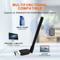 Miniatyrbilde 4 av 9: Wifi Antenne Lan Adapter USB
