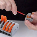 Miniatyrbilde 10 av 10: 60 STK Elektrisk ledningskontakt Kabelkoblinger Rask skjøting